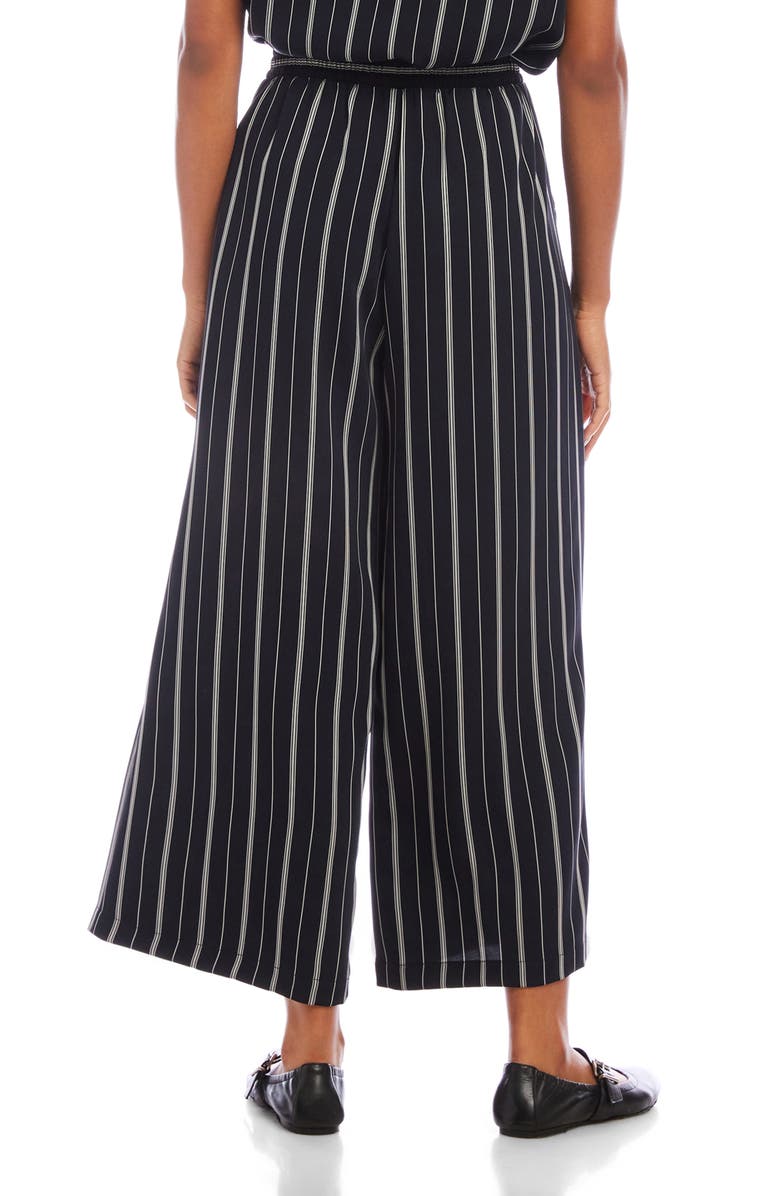 FIFTEEN TWENTY Amanda Crop Wide Leg Pants, Alternate, color, Stripe