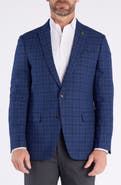 CRICKETEER Plaid Wool Blend Sport Coat