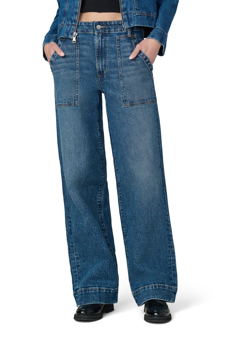 The Karter High Waist Utility Trouser Jeans, Main, color, BAD LIAR
