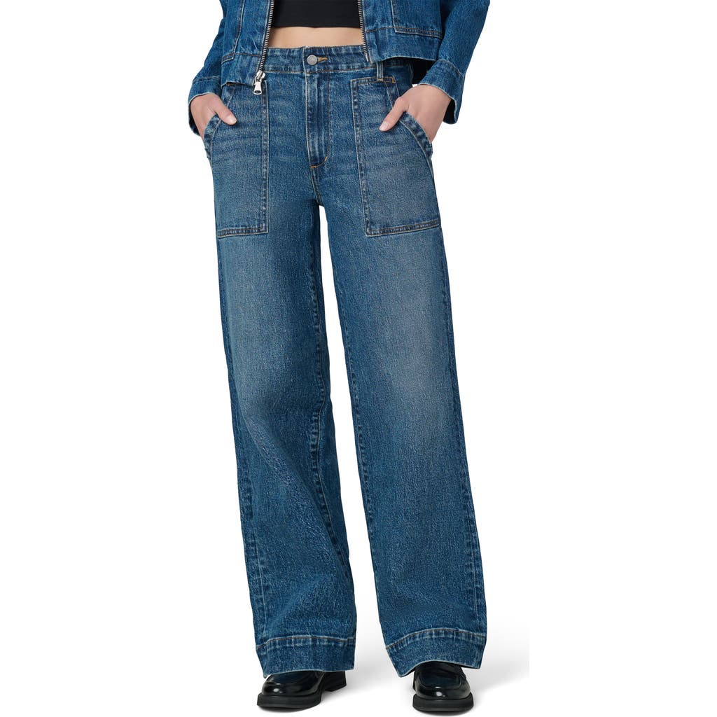 Joe's Jeans The Karter Utility High Rise Trouser Jeans In Bad Liar In Blue