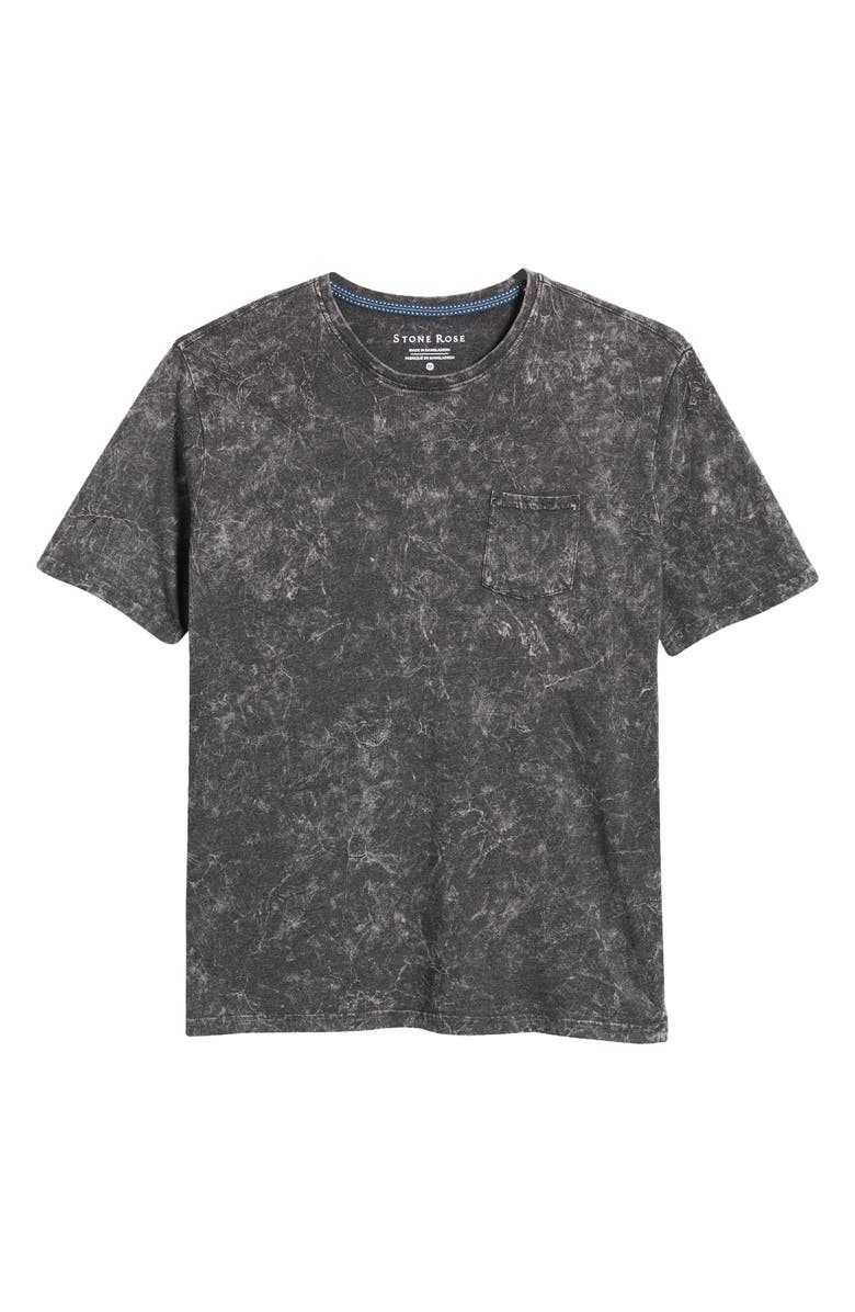 Stone Rose Acid Wash T-Shirt, Alternate, color,