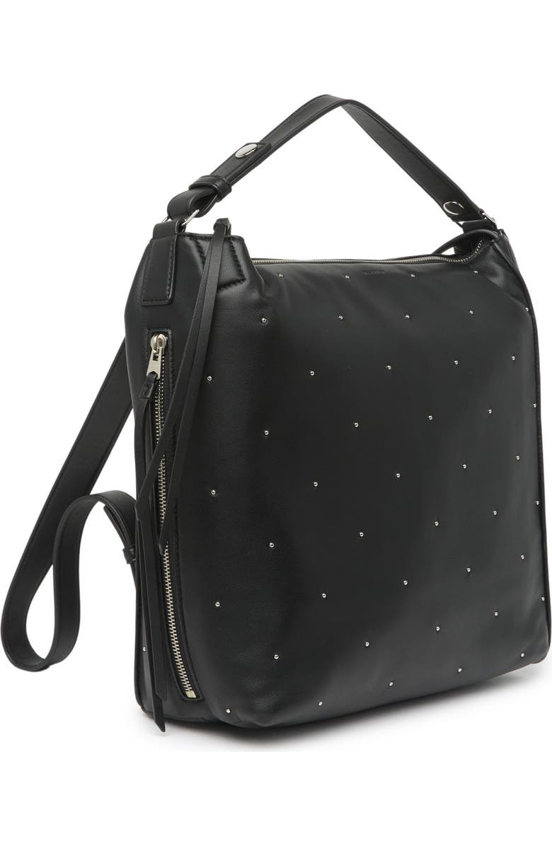 AllSaints Kathi Studded Leather Backpack, Alternate, color,