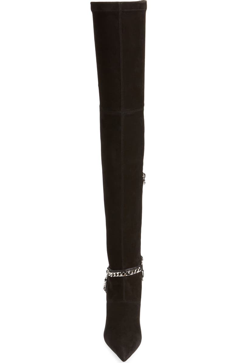 Balmain Onelya Over the Knee Boot, Alternate, color,