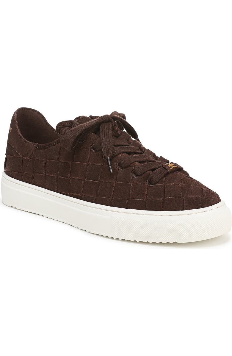 Sam Edelman Poppy Woven Sneaker, Main, color, Cafe Noir
