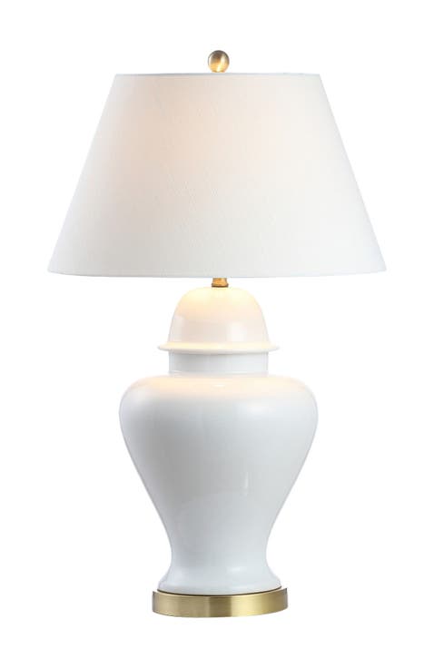 Sagwa 33" Ceramic/Iron Modern Classic LED Table Lamp