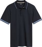 BOSS Parlay Tipped Cotton Polo