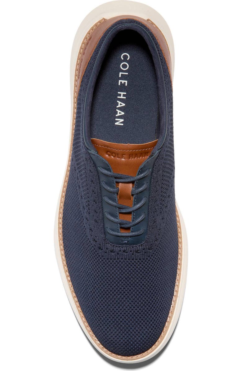 Cole Haan Grand Remix Oxford, Alternate, color, Navy Blazer/British Tan/Ivory