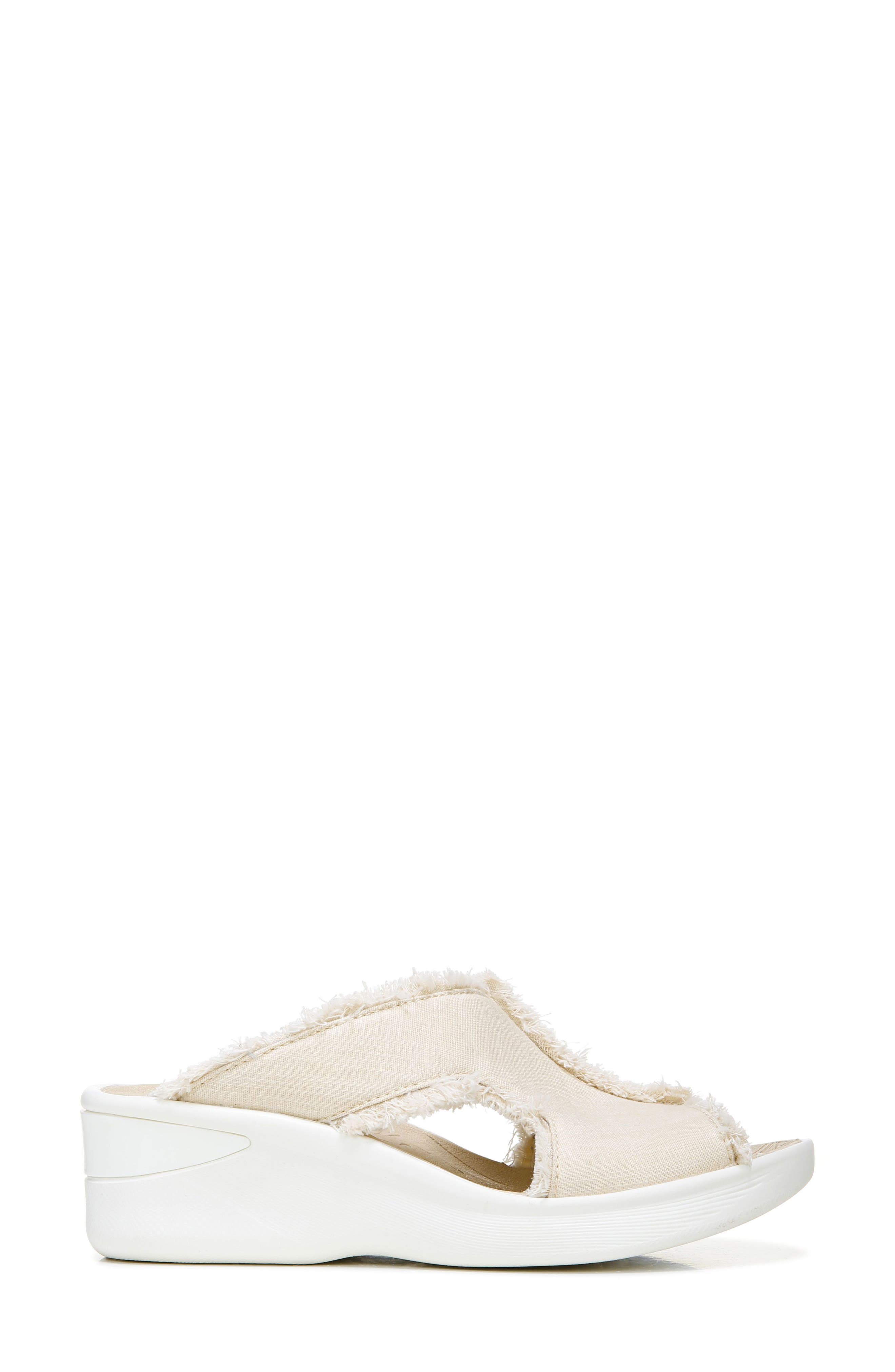 BZees Serendipity Open Toe Wedge Sandal, Alternate, color, 