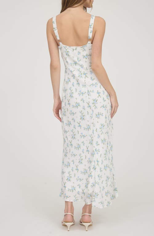 BLU PEPPER BLU PEPPER FLORAL MAXI DRESS