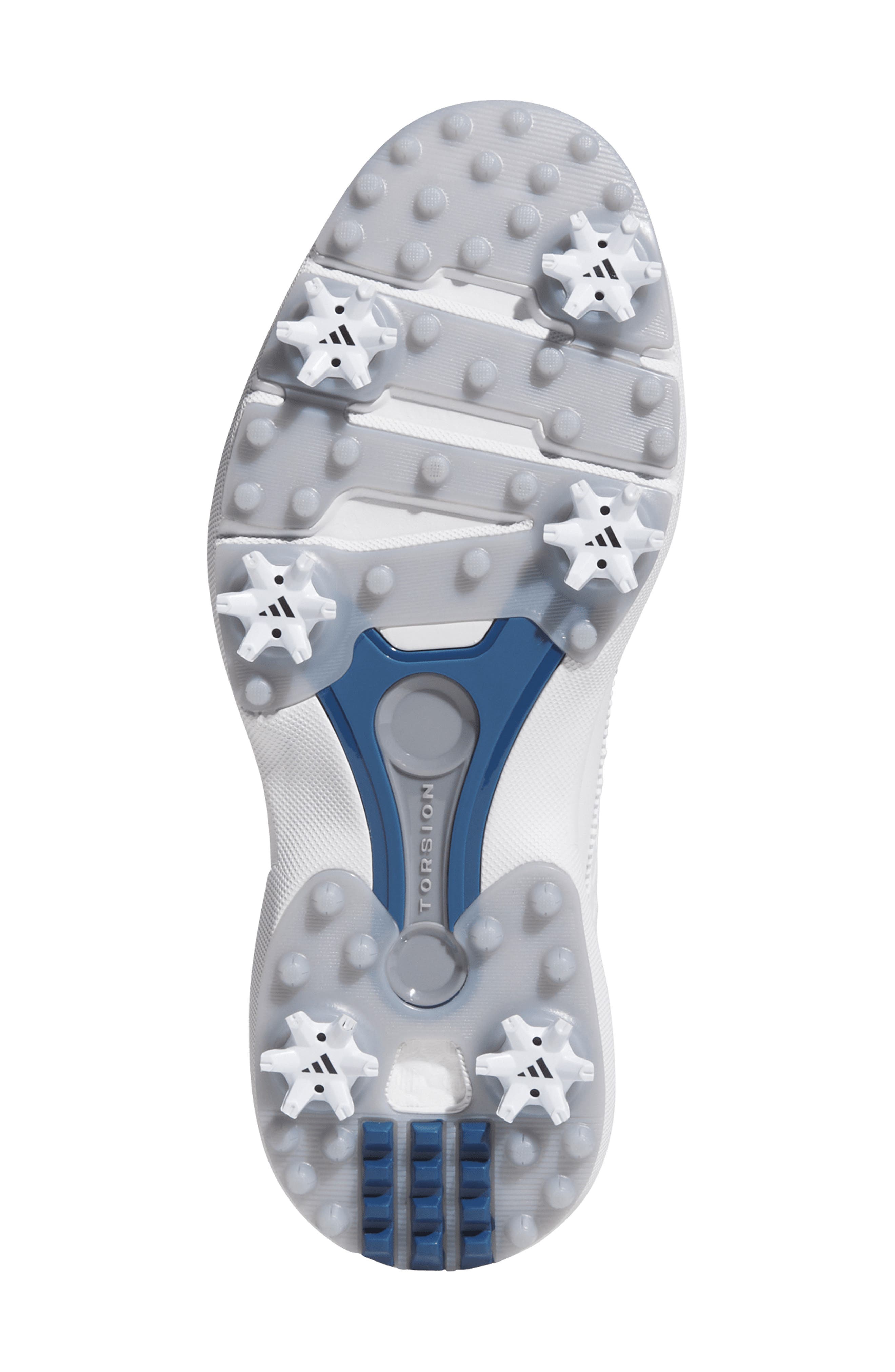 adidas MC70 Golf Shoe, Alternate, color, White/ Silver Metallic