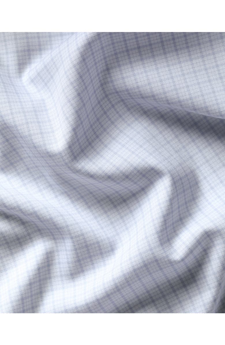 Charles Tyrwhitt Non-Iron Stretch Poplin Check Shirt, Alternate, color, Cornflower Blue