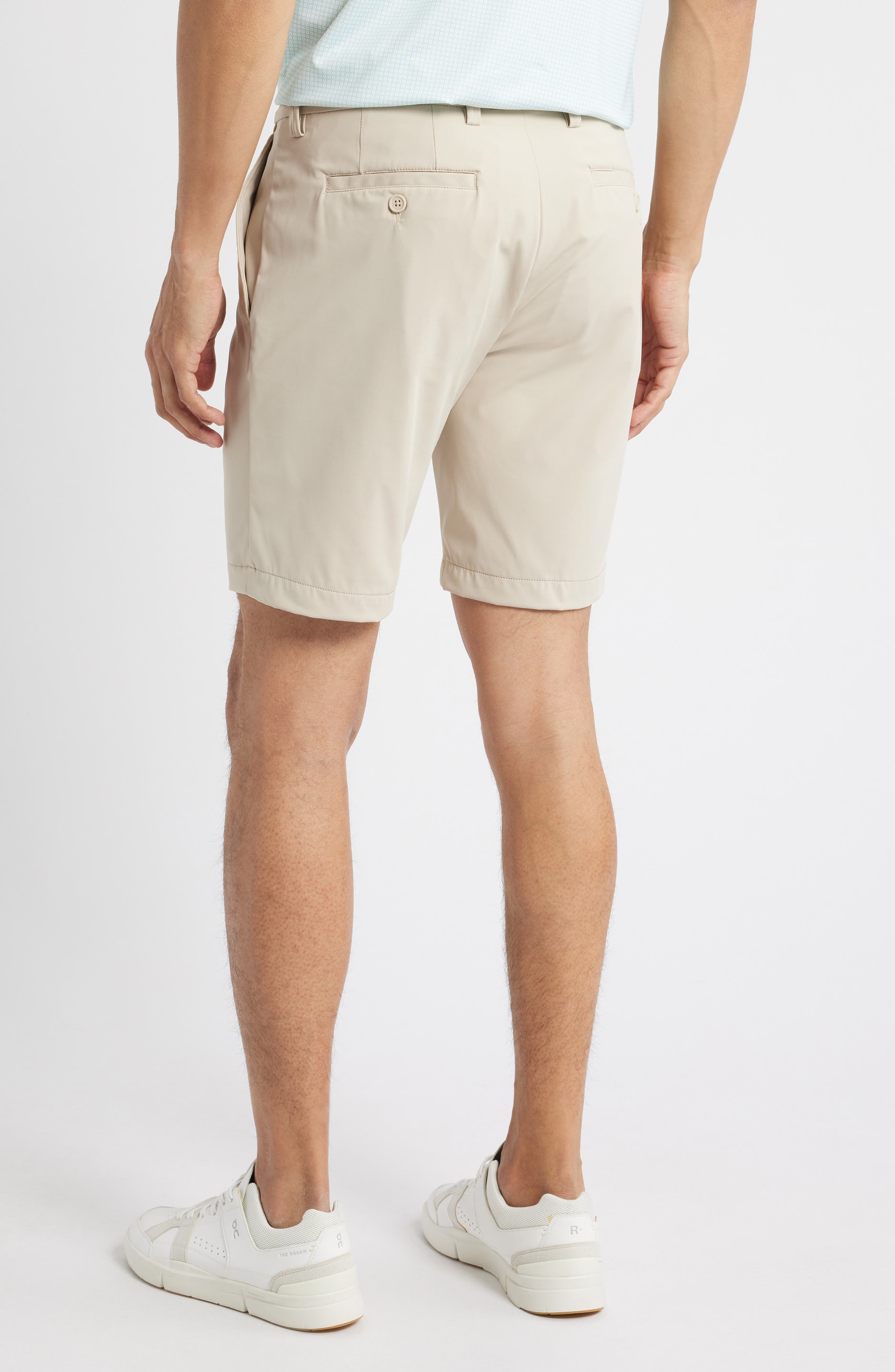 Sono Flat Front Stretch Chino Shorts - image 2