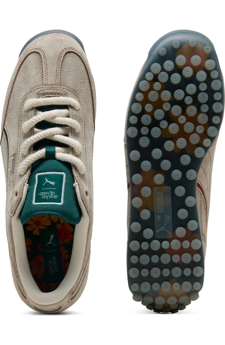 PUMA x 'Squid Game' Easy Rider Sneaker, Alternate, color, Alpine Snow/ Dark Myrtle/ Red