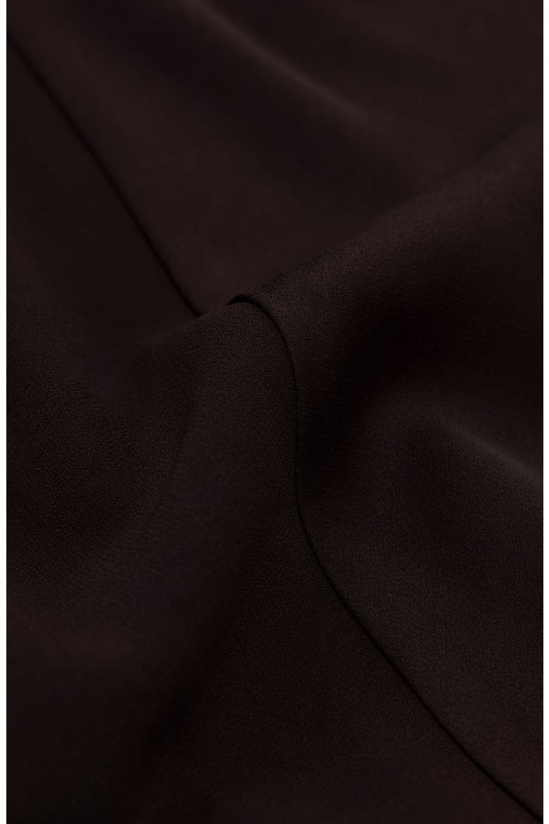 Justine Cowl Neck Asymmetrical Midi Dress, Alternate, color, GRAPE BURGUNDY