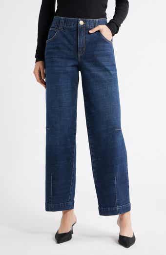 Wit & Wisdom Skyrise High Waist Barely Barrel Jeans