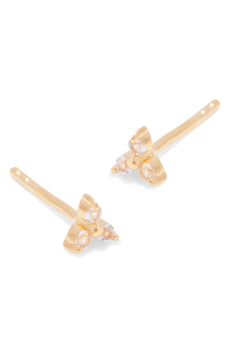 Brook and York Leighton Cubic Zirconia Stud Earrings, Alternate, color, 