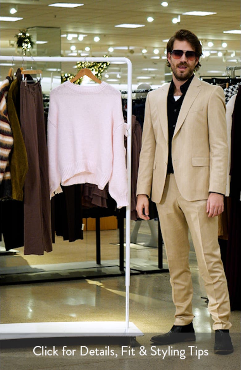 Lover Tie Sleeve Sweater, sales video thumbnail