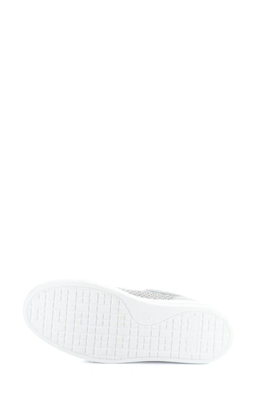 Bos. & Co. Marlo Platform Sneaker In Silver/grey