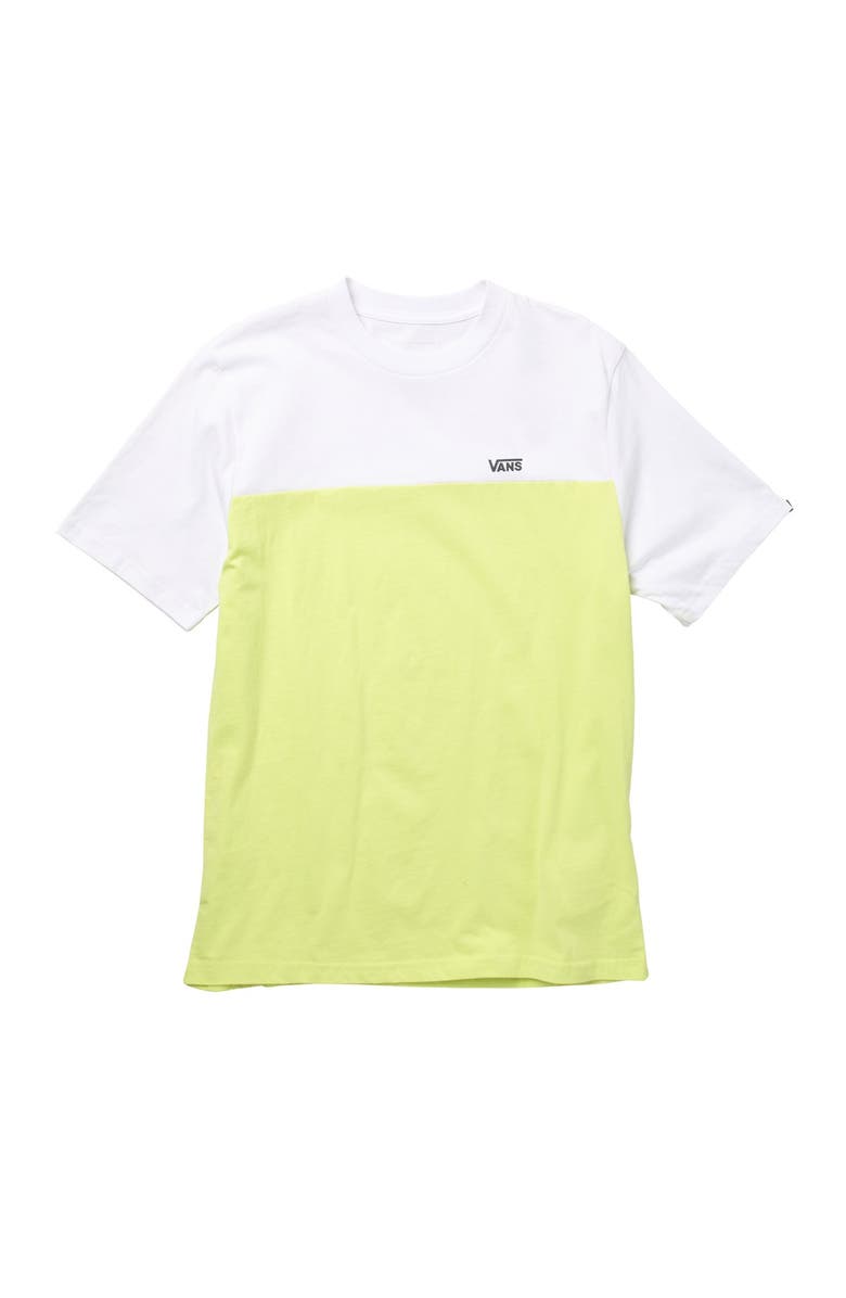 Vans Colorblock T-Shirt, Main, color, 