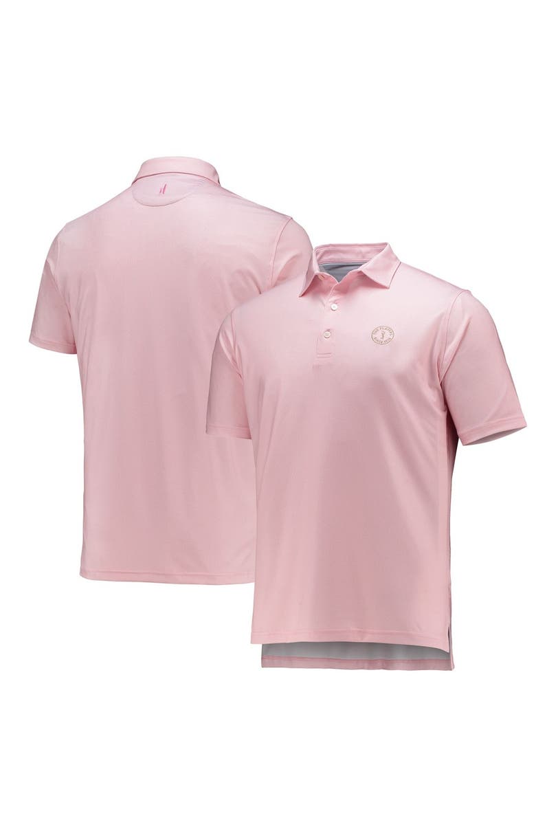 johnnie-O Men's johnnie-O Pink THE PLAYERS Poe Prep-Formance Polo, Alternate, color, 