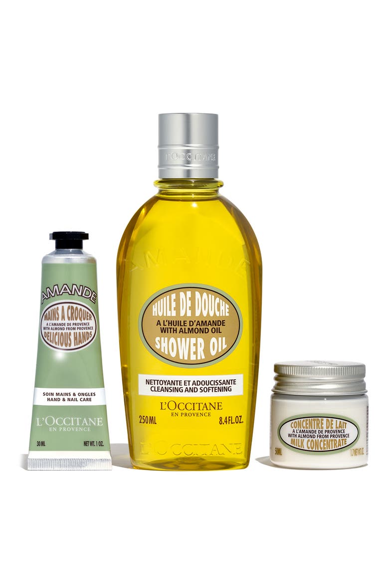 Almond Rituals Set USD $58 Value, Main, color, GOLDEN YELLOW