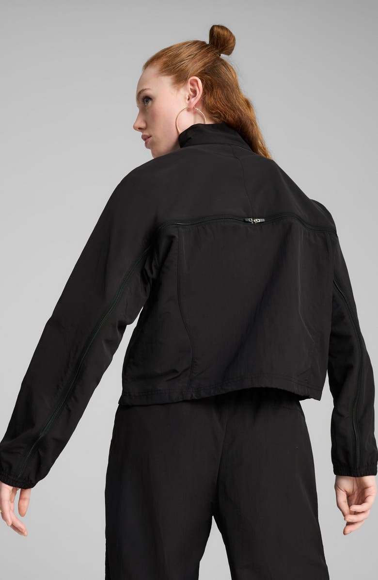 PUMA DARE TO Oversize Woven Jacket, Alternate, color, Puma Black