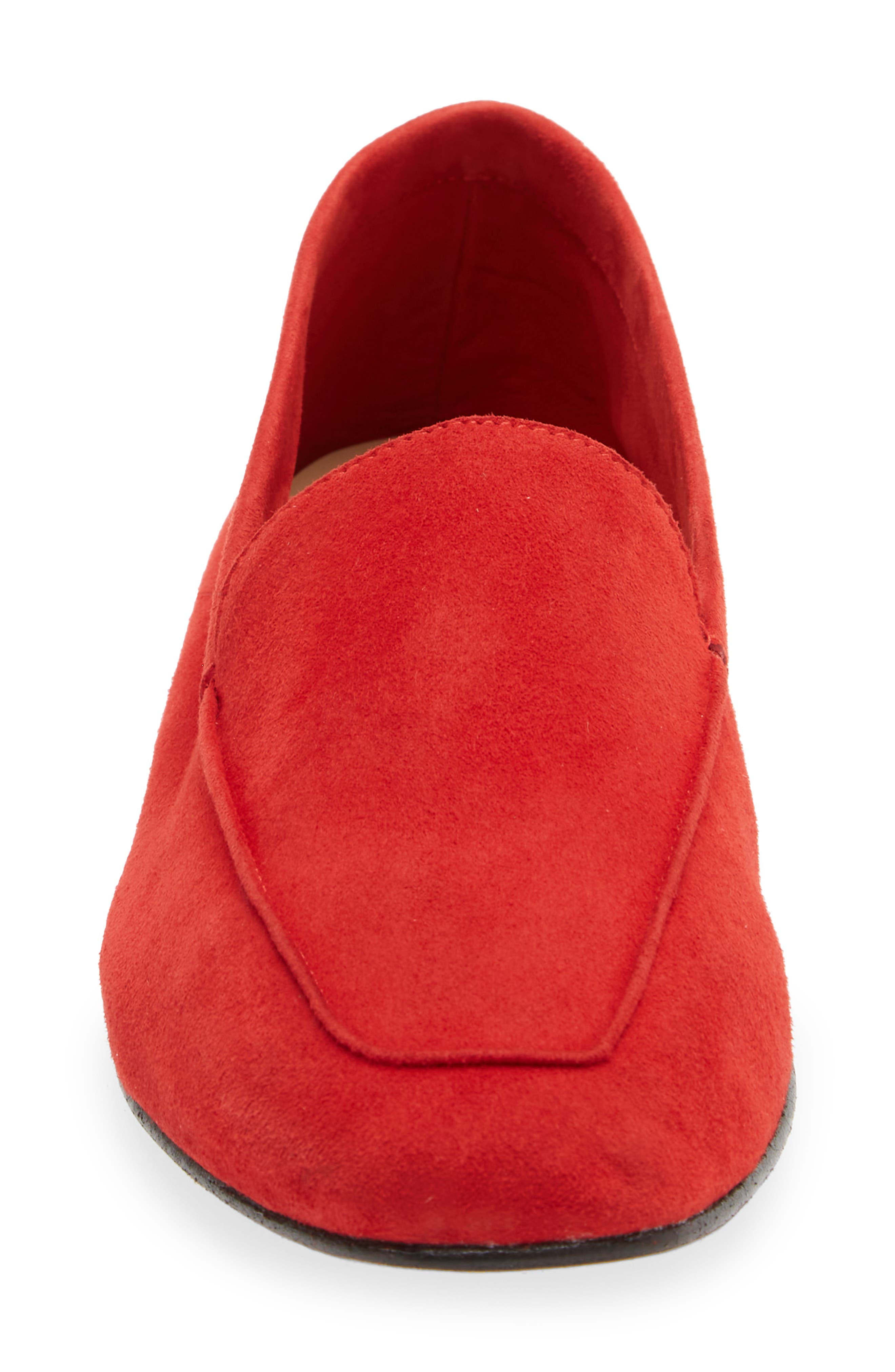 Mare Moccasins, Alternate, color, RED SUEDE