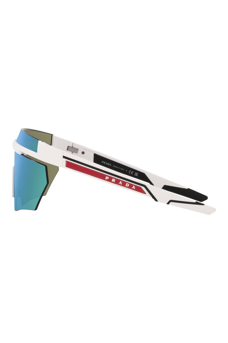 Shield Sunglasses, Alternate, color, WHITE