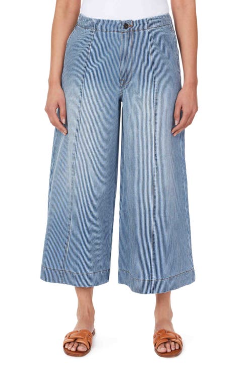 Drapey High Waist Five Pocket Jeans