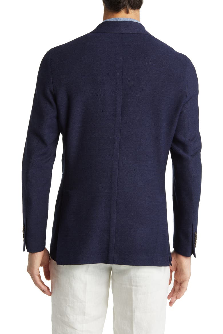Hampton Navy Knit Wool Sport Coat, Alternate, color, BLUE