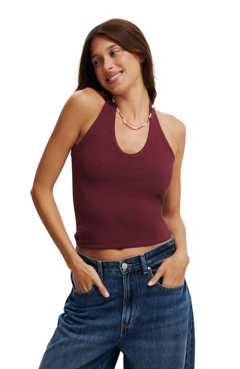 Women's All Day V Neck Halter