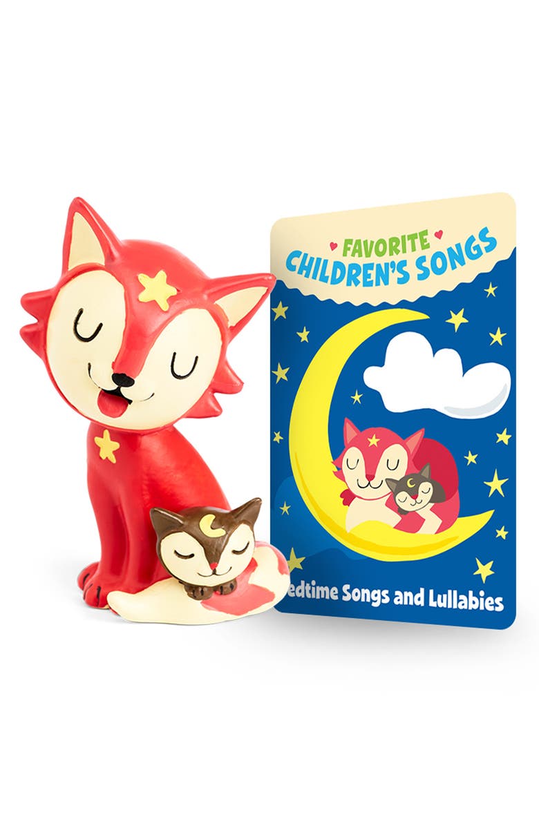 tonies Bedtime Songs Tonie Audio Character, Alternate, color, Red