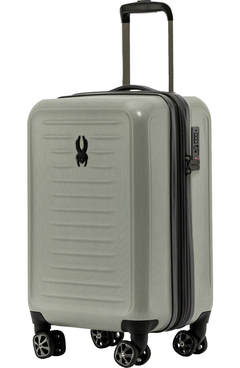 Spyder Rails 3 Piece Luggage Set, Alternate, color, Moss Gray