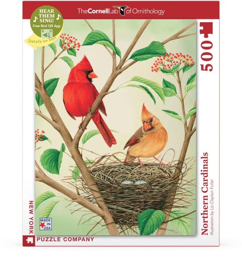 Northern Cardinals 500 Piece Puzzle