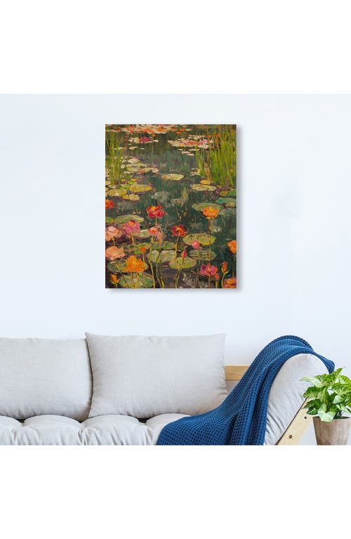 Wynwood Studio Afternoon Visit Canvas Wall Art In Green