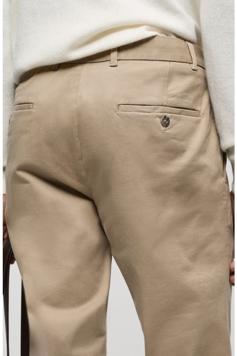Serge Slim Fit Chino Pants, Alternate, color, BEIGE