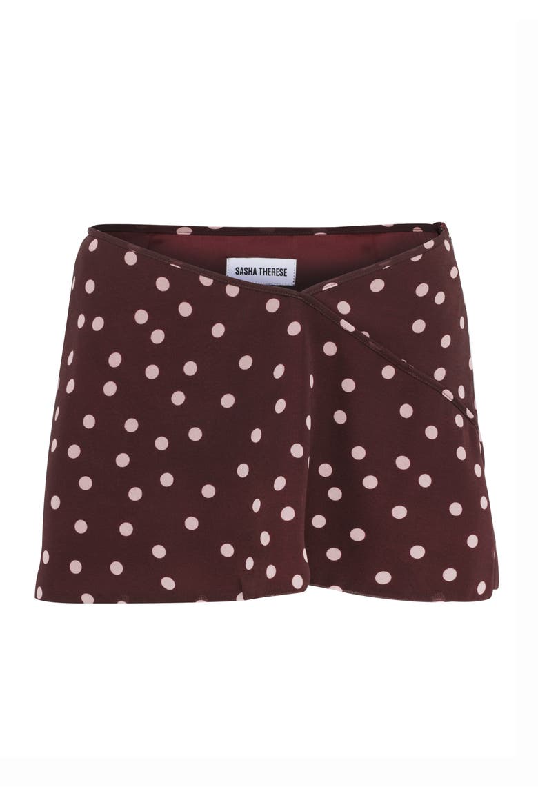 Tilly Mini Skirt, Alternate, color, Pink Polkadot