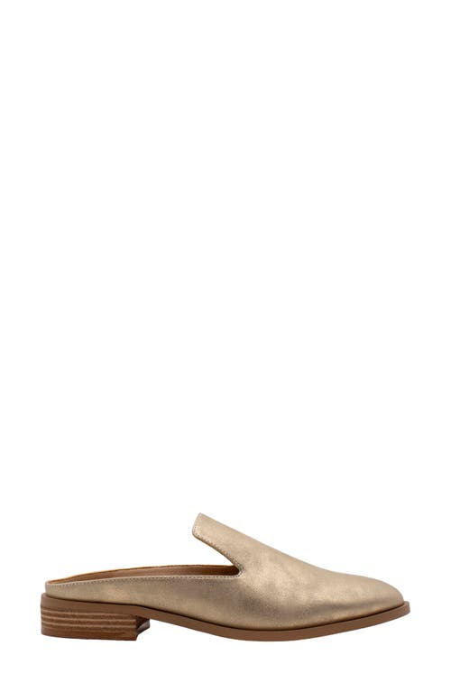 Volatile Avery Loafer Mule In Gold