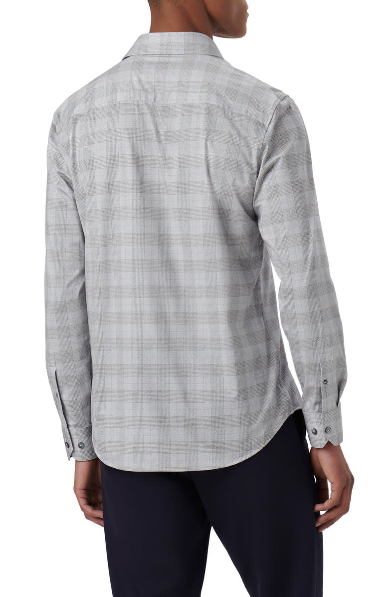 Bugatchi James OoohCotton<sup>®</sup> Plaid Button-Up Shirt, Alternate, color, 