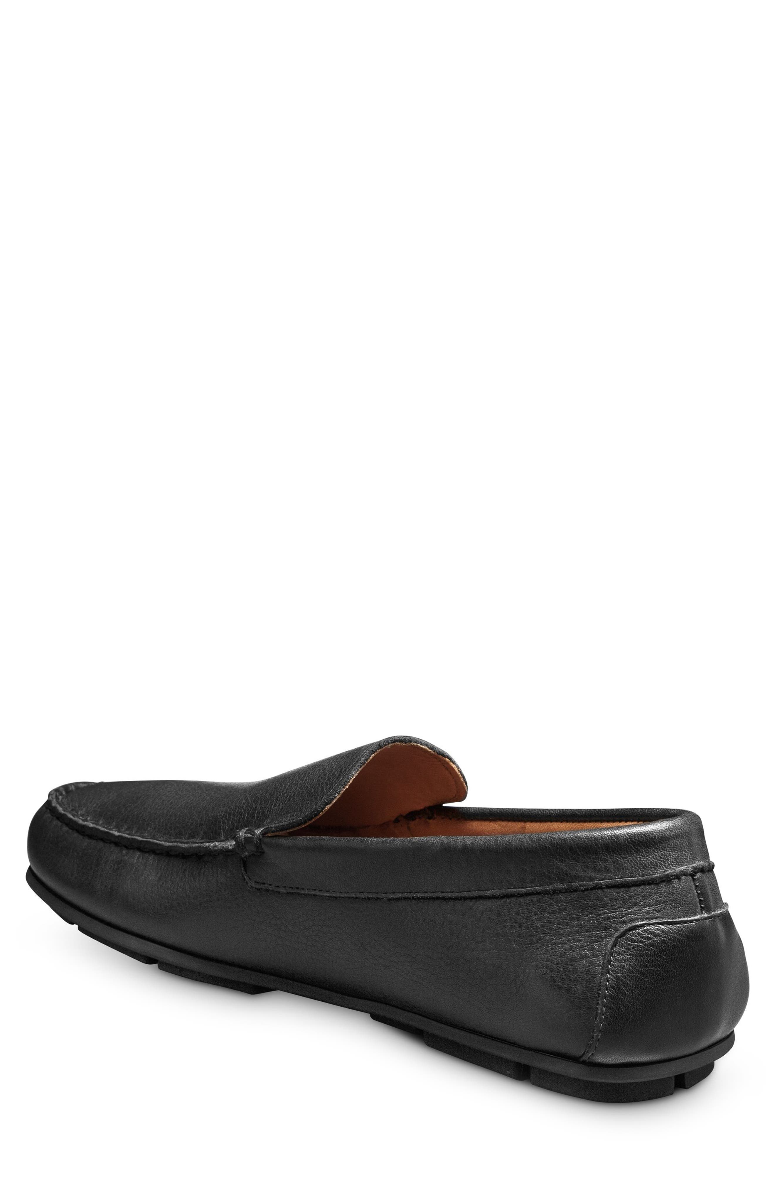 Allen Edmonds Santiago Driving Loafer, Alternate, color, Black
