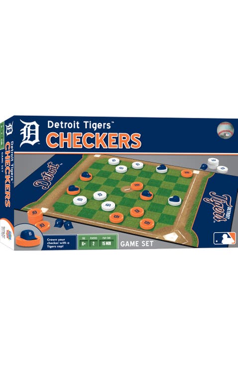 Detroit Tigers MLB Checkers