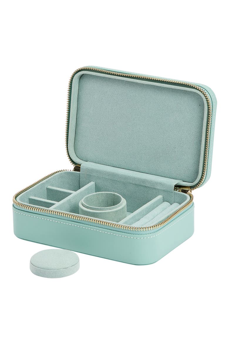 Sophia Travel Zip Case, Alternate, color, JADE