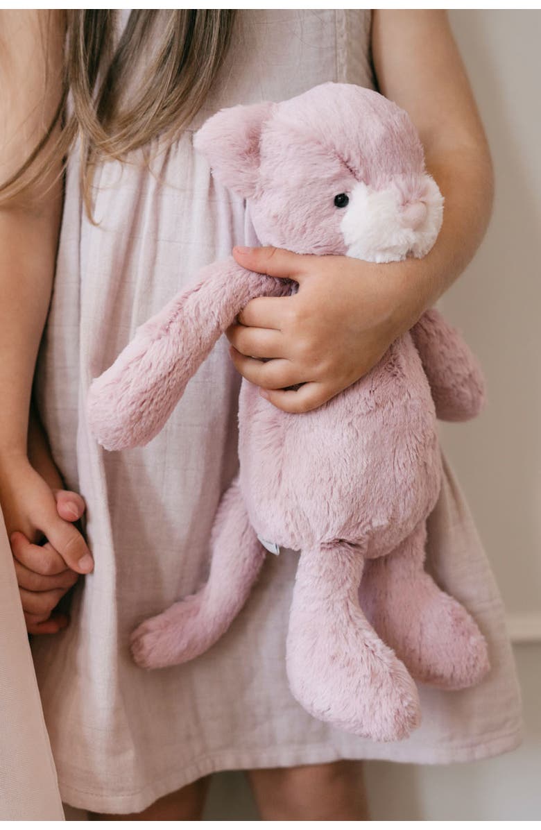 Snuggle Bunnies Stuffed Animal Snuggle Bunnies - Elsie the Kitty - Blush, Alternate, color, Blush Plush