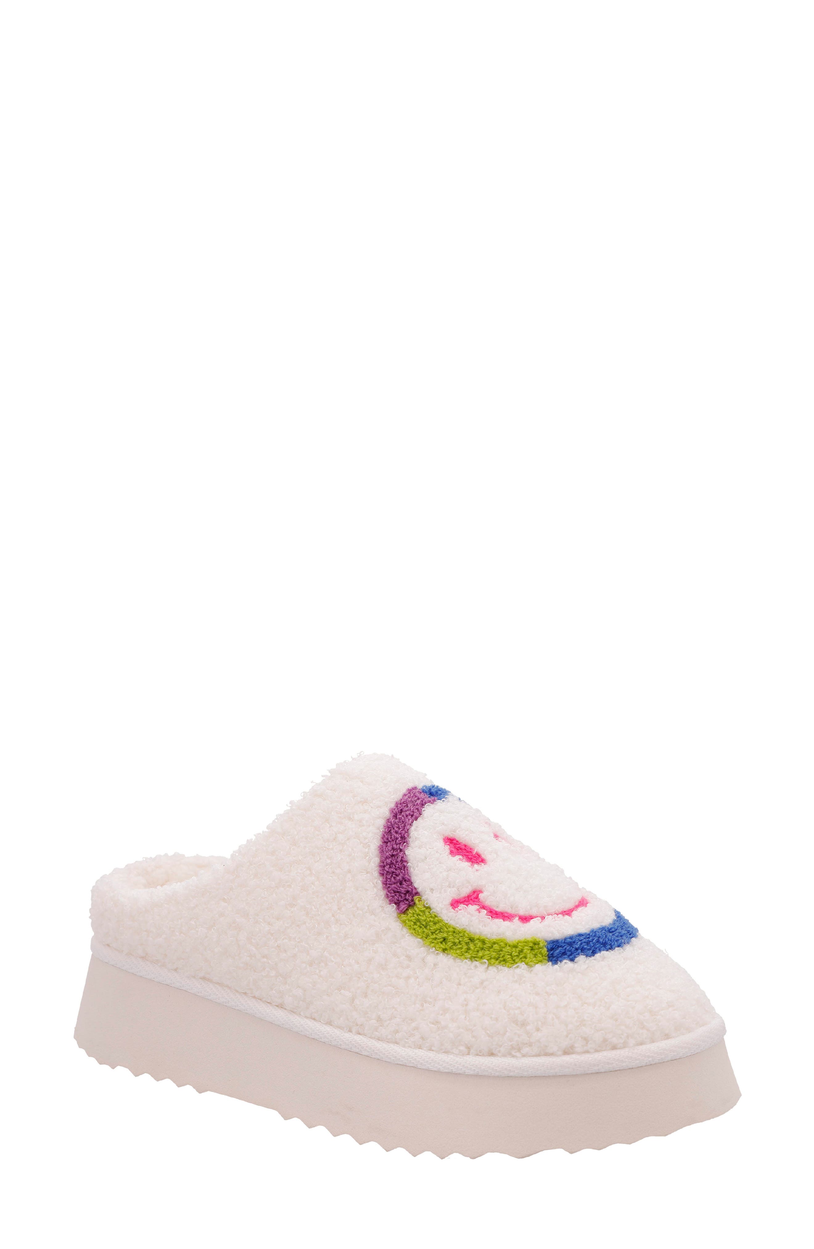 MIA Icicle Faux Shearling Slipper, Main, color, 