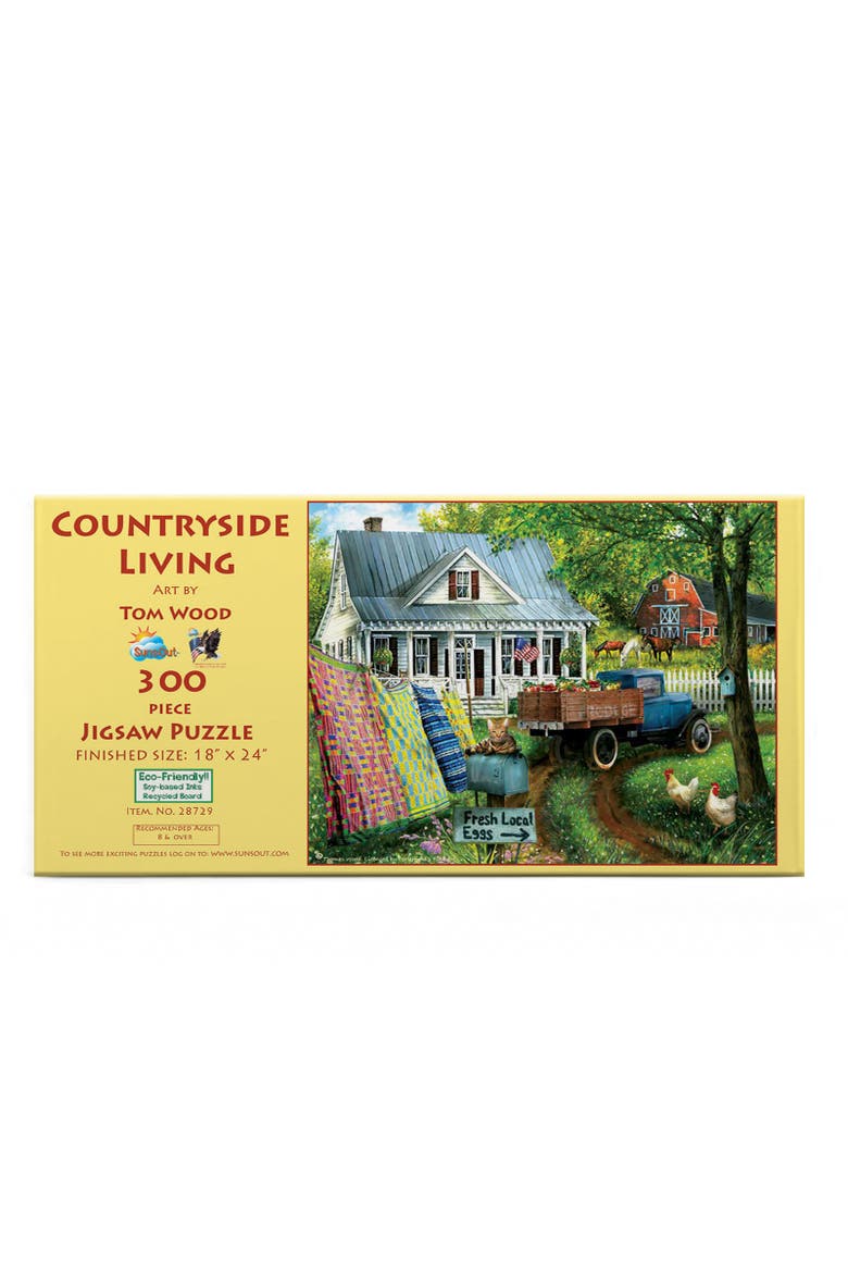Countryside Living 300 piece Jigsaw Puzzle for Adults, Alternate, color, Multicolor