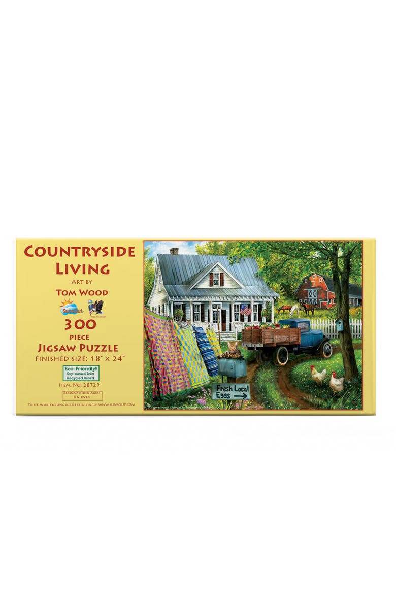 Sunsout Countryside Living 300 piece Jigsaw Puzzle for Adults, Alternate, color, Multicolor