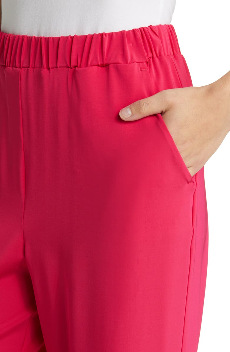 Max Mara Leisure Straight Leg Jersey Trousers, Alternate, color, 