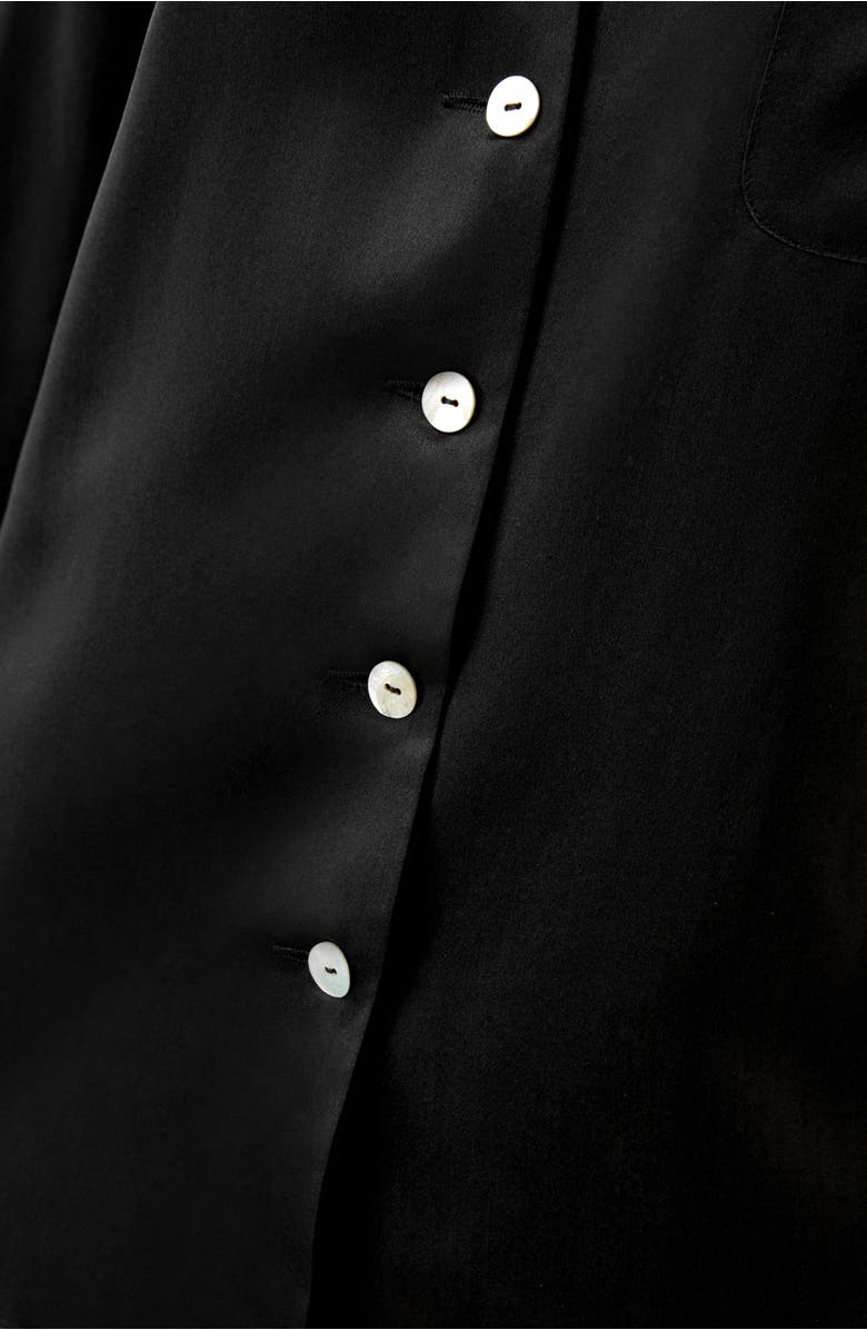 Lilysilk Full Length Silk Pajamas Set, Alternate, color, Black