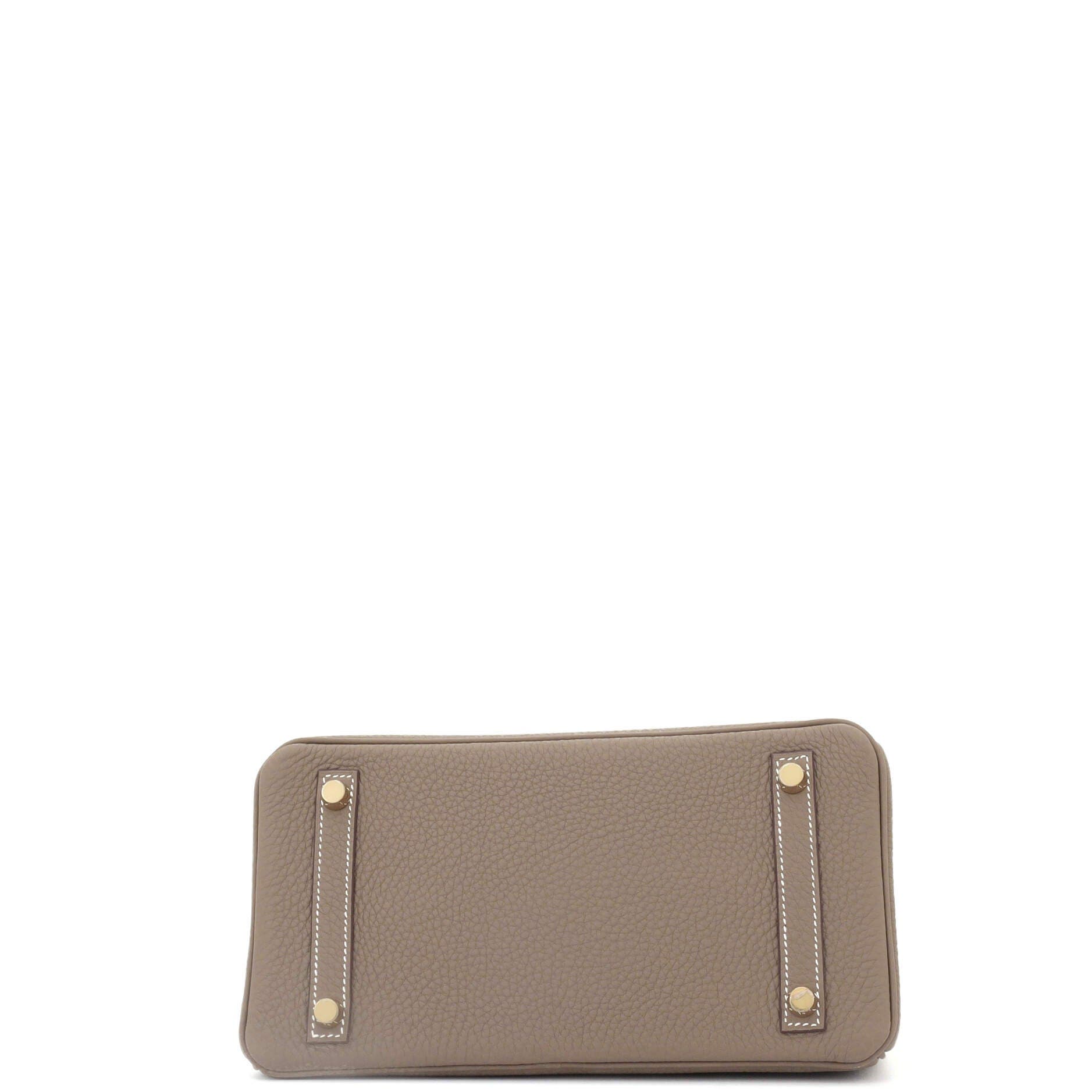 Pre-Owned Hermes Birkin Handbag Grey Togo with Gold Hardware 25, Alternate, color, 