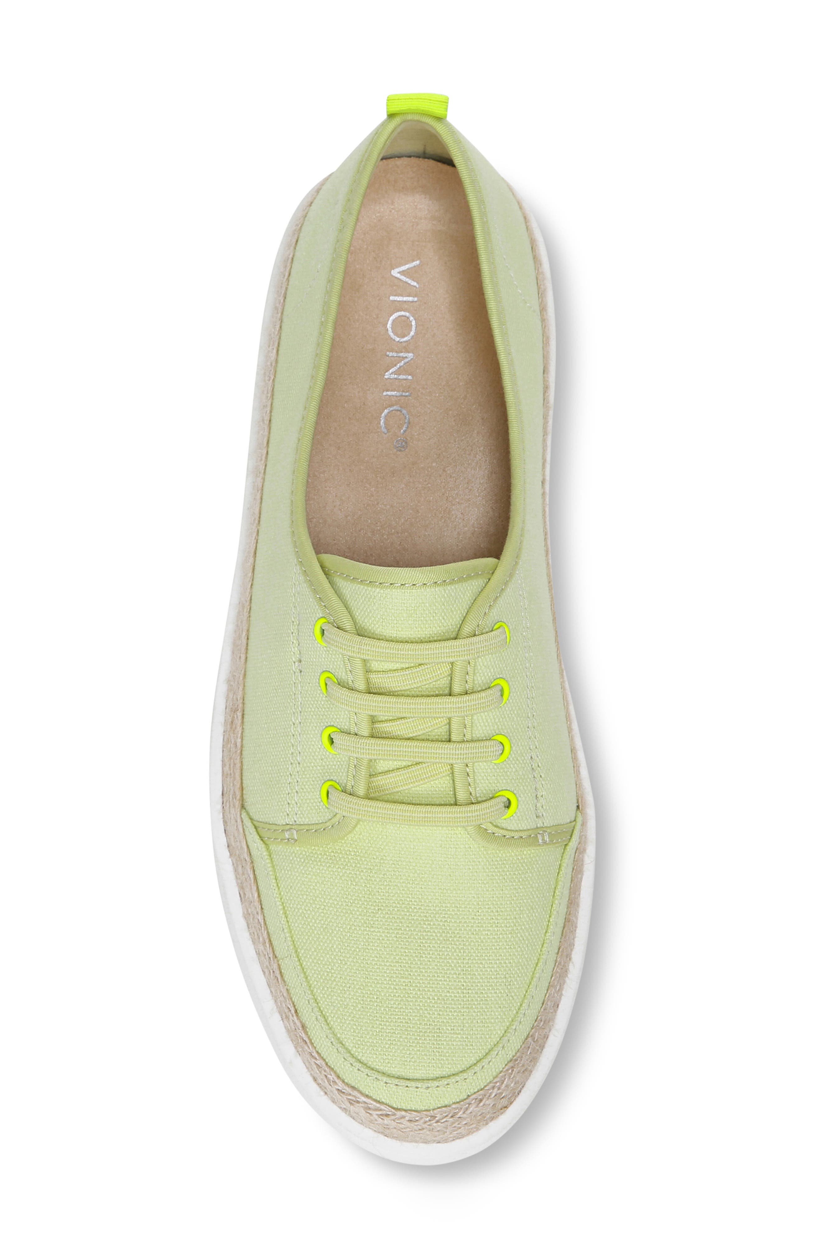 Jovie Sneaker, Alternate, color, CITRINE CANVAS